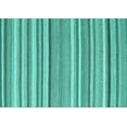 thumbnail image 1 of Ahgly Company Machine Washable Indoor Rectangle Abstract Turquoise Blue Contemporary Area Rugs, 5' x 7', 1 of 4