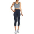Avia Women's 21" High Waist Capri Legging with Side Pockets