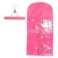 thumbnail image 1 of Hair Extension Storage Bag Dustproof Zipper Transparent Wig Bags Storage With Hanger, 1 of 5