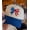 American Flag Bow, variant on Embroidered "American Honey" Trucker Hat: Americana Flag Cap