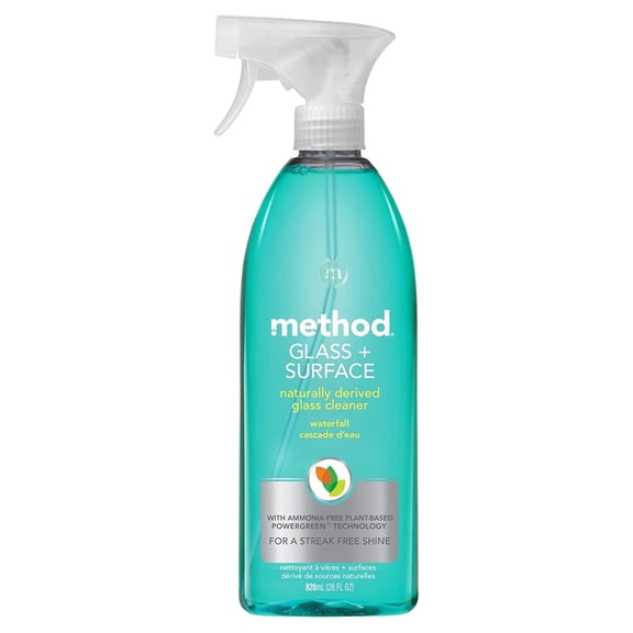 Method Glass plus Surface Cleaner Waterfall - 28 fl oz
