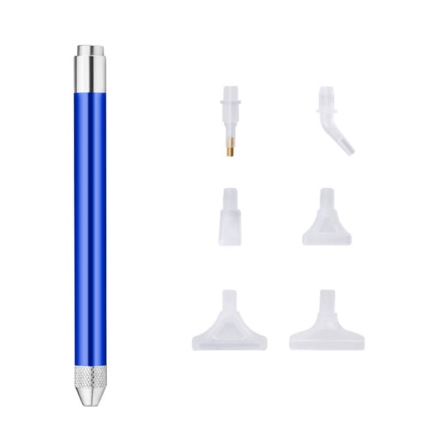 Amdohai Nail Rhinestones Picker with LED Light DIY 5D Kits for Nail Beauty Embroidery Paintings Rhinestone DIY Painting Kit