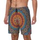 thumbnail image 1 of Fotbe Mandala Traje de Baño para Hombre – Shorts de Natación de Secado Rápido con Forro y Bolsillos-Small, 1 of 6