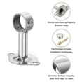 thumbnail image 4 of Uxcell 2 Pack Ceiling Mount Curtain Rod Bracket, 32x100mm Stainless Steel Rod Holders, 4 of 7