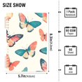 thumbnail image 2 of FORMRS 1-Subject Spiral Notebook 8" x 5" College Ruled 60 Refillable Sheet A5 Hard Cover, Colorful Butterflies, 2 of 7