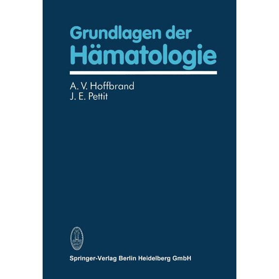 Grundlagen Der HÃ¤matologie, (Paperback)