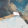 thumbnail image 3 of Yayeee Tapestry Wall Hanging for Bedroom 60" x 40" Living Room Home Wall Art Decor, Floating Whale, 3 of 7