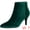 Green, variant on DARING DIVA Women's Pointy Toe Stiletto Heels Ankle Boots Black US 7