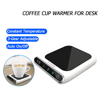 Evjurcn Electric Coffee Mug Warmer USB Rechargeable Coffee Cup Heater  Portable Heating Waterproof Tea Coffee Milk Warmer Pad for Office and Home  Use 