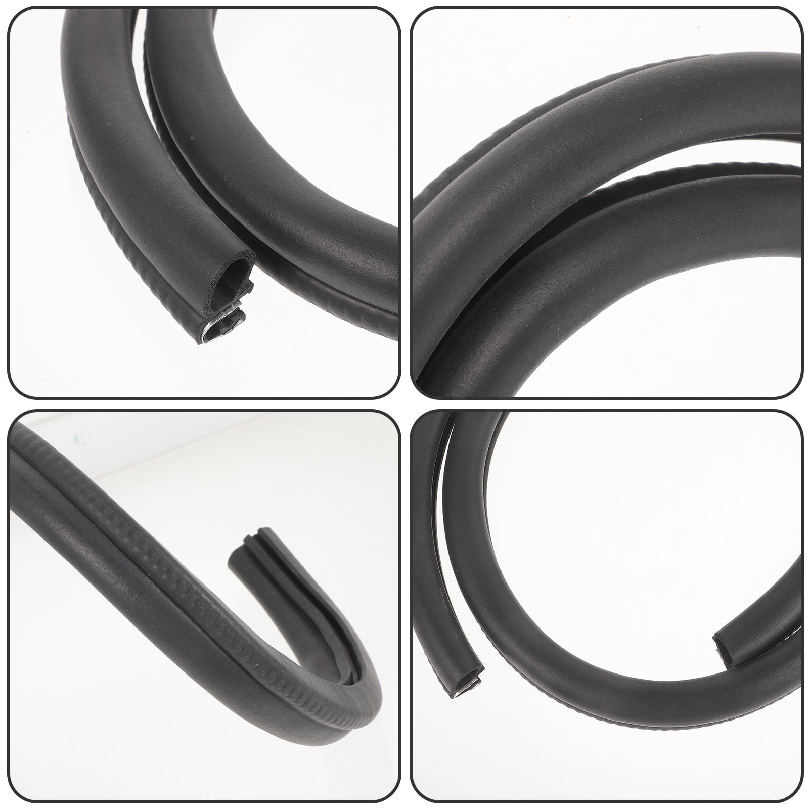 RENACLIPY Garage Door Seal with Dirtproof Design, 1 Bar Weather Stripping for Enhanced