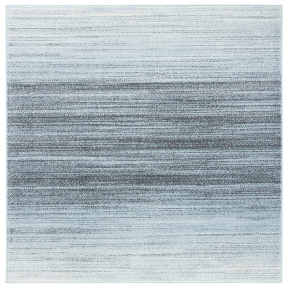 SAFAVIEH Adirondack Maris Abstract Area Rug, Grey/Light Grey, 6' x 6' Square