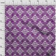 thumbnail image 3 of oneOone Polyester Spandex Purple Fabric Block Sewing Craft Projects Fabric Prints By Yard 56 Inch Wide, 3 of 5