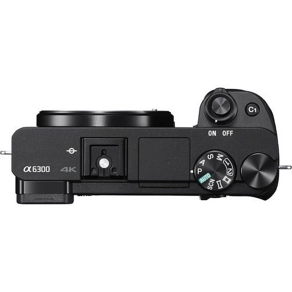 Sony Alpha a6300 Mirrorless Interchangeable-lens Camera - Black - image 5 of 5