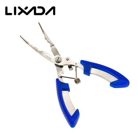 Lixada Multi Function Stainless Steel Fishing Plier Scissors Braid Cutters Hook Remover Fishing Line (Best Fishing Braid Scissors)