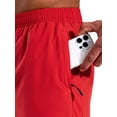 thumbnail image 5 of MIER Men's 5 Inch Inseam Running Shorts with Zipper Pockets, 5 of 6