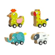 Easter -wal-mart Easter Wooden Pull Back Animal