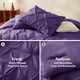 thumbnail image 3 of Juego de edredón CozyLux, tamaño queen, color morado, 7 piezas, 3 of 6