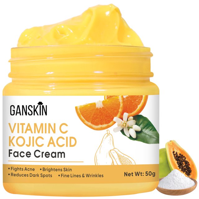 Crema Ganskin con ácido kójico y vitamina C iluminadora 50 g