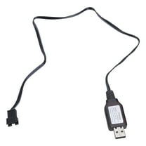 Zeiwohndc USB Charging Cord SM4P Charger For 7.4V Batteries In RCToy DC5V/1A2A Input