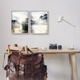 thumbnail image 2 of Stupell Sunlit Birds Over Lake Landscape Landscape Painting Gray Framed Art Print Wall Art, Set of 2, 2 of 8