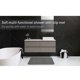 thumbnail image 4 of Alfombra De Baño, Antideslizante, Práctica, Lavable, Gris, 60 X 40 Cm, Para Puerta, 4 of 7