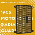 thumbnail image 4 of Motorcycle Accessorie Radiator Guard Protector Grille Cover for Kawasaki Z500 Ninja 500 Ninja500 SE, 4 of 5