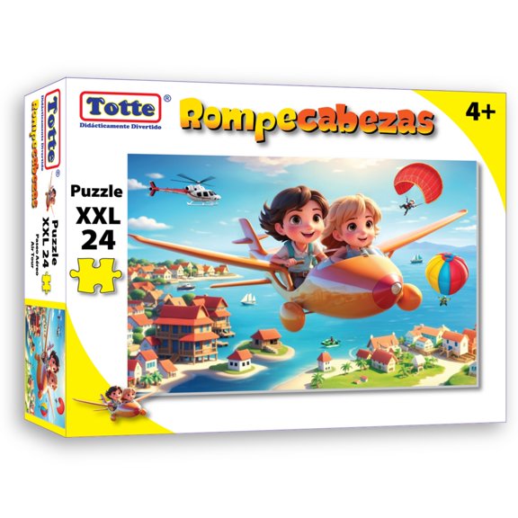 Rompecabezas 24 Piezas Paseo Aéreo para Niños Totte Juego Educativo