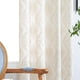 thumbnail image 4 of Cortinas Jinchan Boho de lino para sala de estar, 2 paneles, 244 cm, 4 of 9
