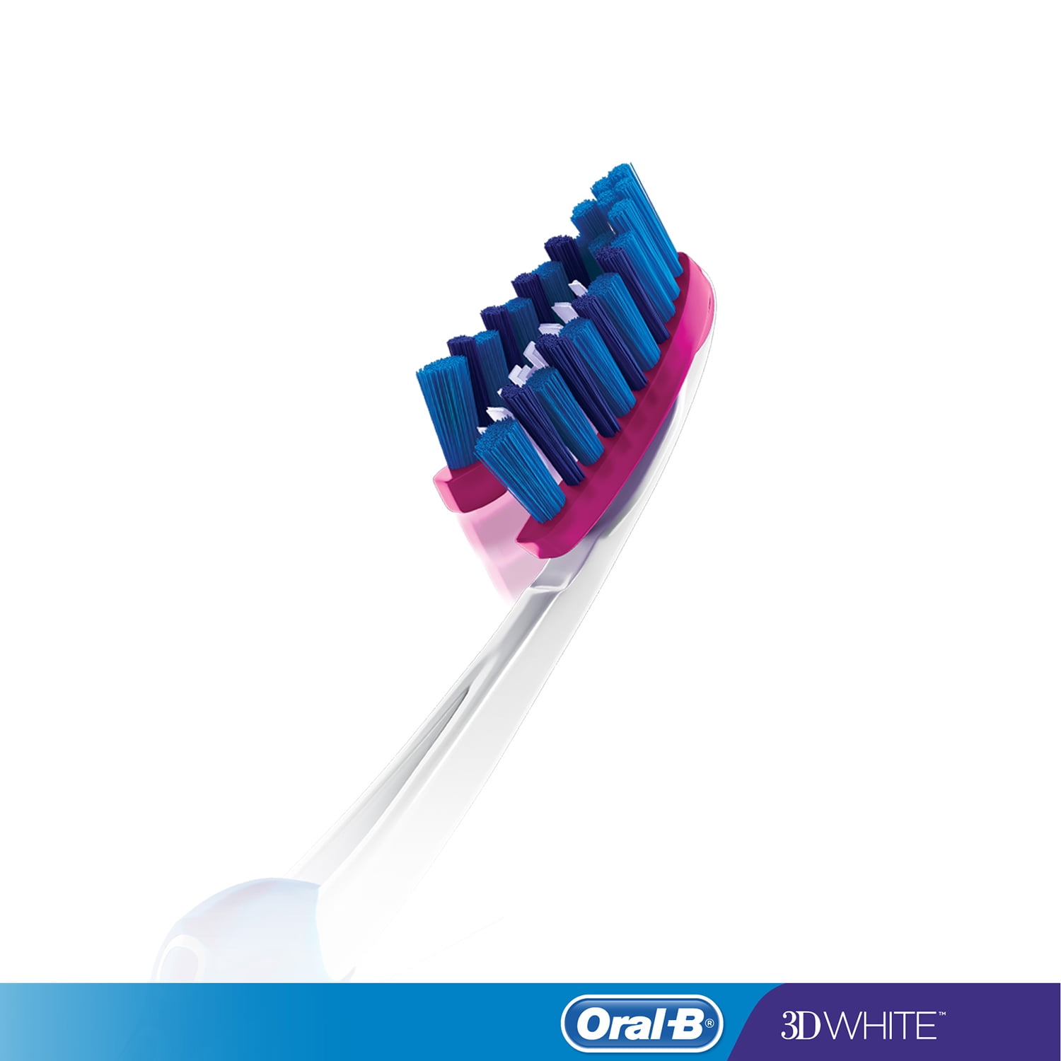 3 Pack Oral B 3d White Luxe Pro Flex Manual Toothbrush Medium Bristles 1 Count Walmart Com Walmart Com