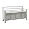 thumbnail image 1 of Pemberly Row Banc de Rangement Blanc, 1 of 10