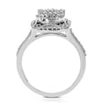 thumbnail image 4 of Vir Jewels 1/2 CTTW Lab Grown Diamond Ring in Sterling Silver Female Adult, 4 of 7