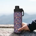 thumbnail image 7 of Fuzoiu Octopus and flower Print 18oz Sports Insulated Kettle,Stainless Steel Vacuum Water Bottle, Leakproof Sport Flask, 7 of 7
