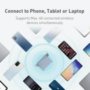 GL.iNet GL-MT1300 (Beryl) VPN Secure Travel Gigabit Wireless Router, AC1300 2.4GHz+5GHz Wi-Fi, Pocket-Sized Hotspot, IPv6
