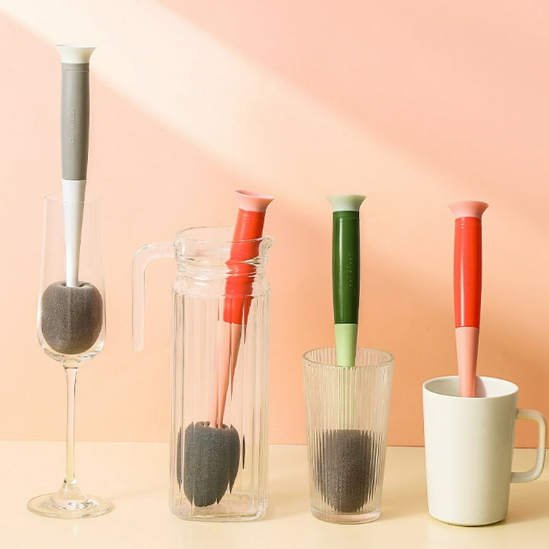 Suction Cup Brush Glass Cup Cleaner