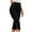 Black, variant on Lixiuxyad Summer Casual Pants Women's Solid Color Casual Capri Leggings Lightweight And Breathable 7/8 Length Pants For Summer Comfort Black
