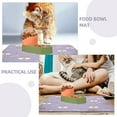 thumbnail image 2 of LIFKOME Bowl Feeding Mat Cat Food Mat Diatomite 1 Set, 2 of 8