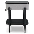 thumbnail image 4 of Signature Design by Ashley Contemporary Jorvalee Accent Table, Gray/Black, 4 of 9