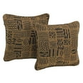 thumbnail image 2 of 18-inch Double-corded Patterned Tapestry Square Throw Pillows with Inserts (Set of 2), 2 of 5