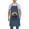 thumbnail image 5 of Otter Spirit Animal Apron, Inspirational Gifts for Men Women, Funny Apron, Chef Bib with Pockets, Waterproof Work Apron for BBQ Kitchen Crafting Gardening, 5 of 9