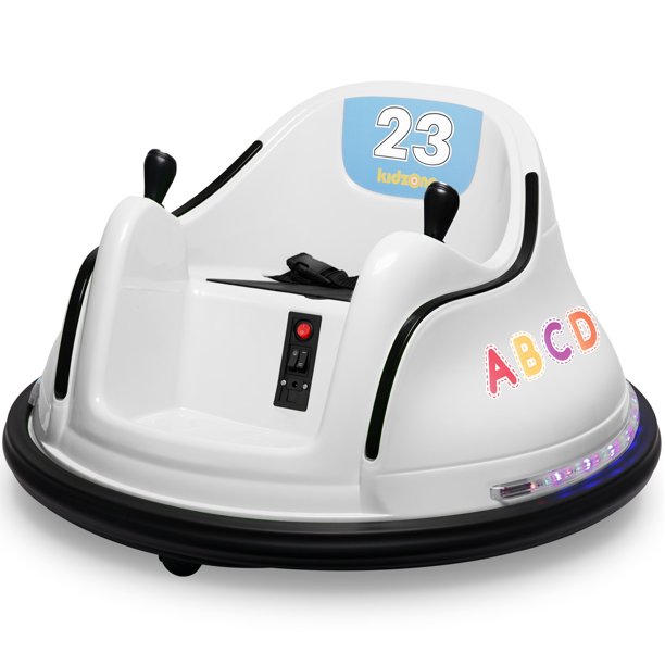 Kidzone DIY Number Kids Toy Electric Ride On Bumper Car Vehicle Remote
