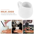 thumbnail image 5 of MEIBUTYUP 4Pcs Ceramic Jug for Milk Creamer White No Drip Multipurpose Holder for Household Users, 5 of 6