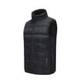 thumbnail image 2 of Tawop Vest Woman Winter Quilted Vest Plus Heated Vest Usb Charging Black Vest L, 2 of 8