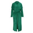 thumbnail image 2 of Voncos Winter Dresses Sets for Women Clearance Warm Plush Cardigan and Wrap Maxi Dress 2 Piece Outfit Sets, 2 of 9
