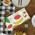 thumbnail image 5 of YladaFaie 2 Pcs Fruit Pattern Kitchen Towels Decorative Dish Towels Fruit Pattern Hand Towels Tea Towels Absorbent Kitchen Cloths for Kitchen Bathroom Decor Housewarming Gifts 16 x 24 Inch, 5 of 7