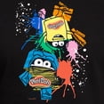 thumbnail image 3 of CafePress - Play Doh Cans Splatter T Shirt - Men's Fitted T-Shirt, 3 of 4