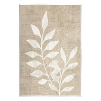 Stupell Industries Natural Neutral Botanical Leaves Graphic Art Unframed Art Print Wall Art, Design by Natalie Carpentieri