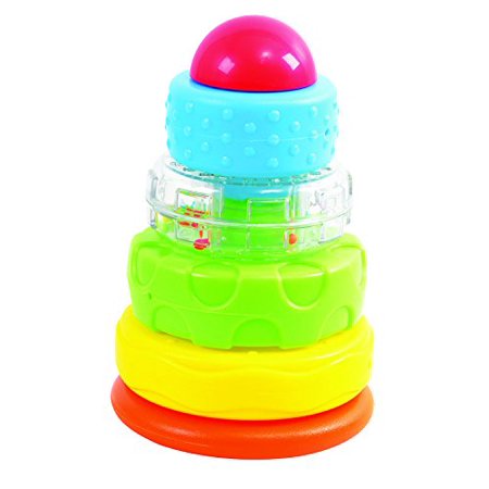 Jouet Pour Bebe Kidsource Rocking Ring Stacker Le Modele De Jeu Classique Favorise L Apprentissage Precoce Et La Motricite Fine Pour Les Nourrissons De 1 An Et Plus Walmart Canada