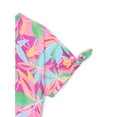 thumbnail image 2 of Wonder Nation Girls Cropped Rash Guard and Bikini Bottoms Swim Set with UPF 50, 2-Piece, Sizes 4-16, 2 of 3