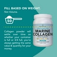 thumbnail image 6 of Amandean Premium Anti-Aging Marine Collagen Powder 17.6 Oz | Wild-Caught Hydrolyzed Fish Collagen Peptides | Type 1 & 3 Collagen Protein Supplement | Amino Acids for Skin, Hair, Nails, 6 of 9