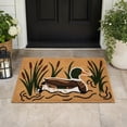 thumbnail image 2 of Dpityserensio Welcome Doormat,Duck and Cattail Design Non‑Slip Front Entry Rug for Outdoor Porch Home Decoration, 2 of 7